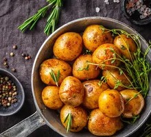 Charcoal Grilled Potato Dumplings
