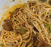 Stir-Fried Chicken Offal Noodles