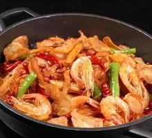 Braised Chicken Feet with Shrimp