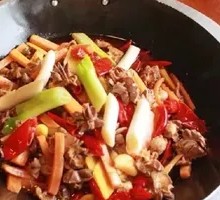 Qianjiang Chicken Offal Stir-fry