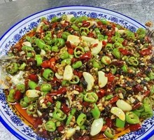 Green Pepper and Fermented Black Bean Fish