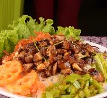 Honey Glazed Meat Combo