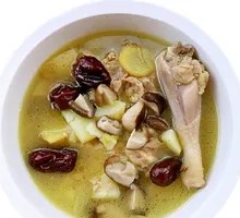 Mushroom Chicken Soup