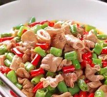 Spicy Pork Intestines