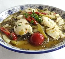 Sour Cabbage Fish Tofu Noodles