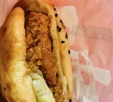 Sichuan Peppercorn Chicken Burger