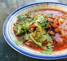 Sliced Ginger Intestine Noodles
