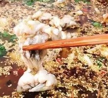 Flounder and Bullfrog Stir-fry