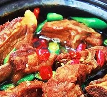 Braised Pork Ribs with Rice