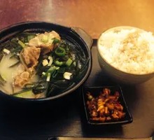 Kelp and Pork Rib Rice
