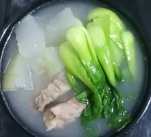 Winter Melon and Pork Rib Rice