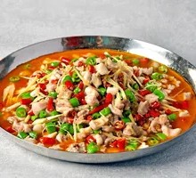 Fresh Spicy Rabbit in Pot