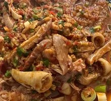 Ginger Pork Intestines