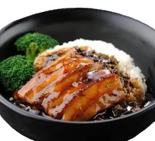 Preserved Vegetable Braised Pork Rice