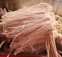 Glass Noodles with Enoki Mushrooms