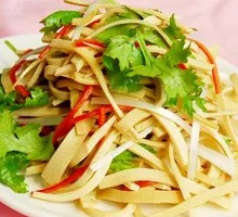 Cold Tofu Skin Salad