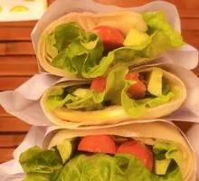 Egg and Ham Wraps