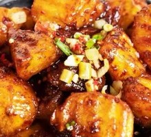 Spicy and Sour Potato Crackers