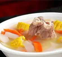 Coarse Grain Pork Bone Soup