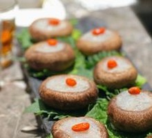 Stuffed Mushroom with Shrimp Paste