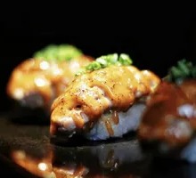 Crispy Brain Custard Sushi