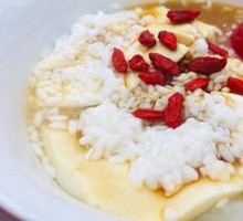 Ice-Infused Tofu Pudding