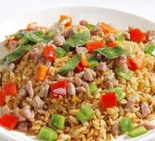 Special Corn Chicken Fried Rice