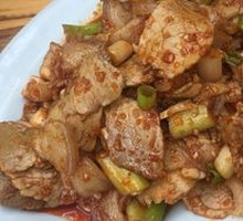 Garlic Pork Slices