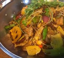 Spicy Pork Intestines Stir-fry