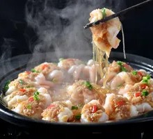 Garlic Shrimp with Rice Noodles