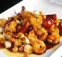 Kung Pao Shrimp Balls