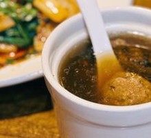 Meatball Wild Mushroom Soup