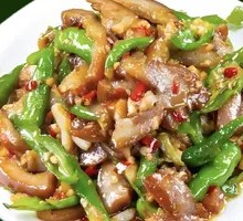 Spicy Green Pepper with Scallion