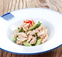 Cucumber with Almonds