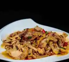 Cucumber and Walnut Salad with Pork