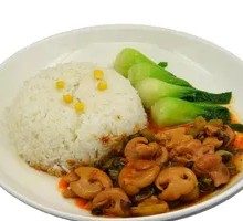 Pork Shank and Intestine Rice