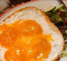 Golden Herb Four-Egg Chicken Bit Rice Bowl
