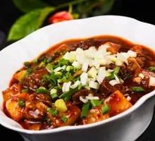 Braised Beef with Rice Noodles