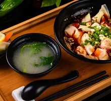 Vegetarian Pepper Sauce Noodles