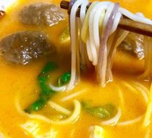 Tomato Fish Ball Noodles