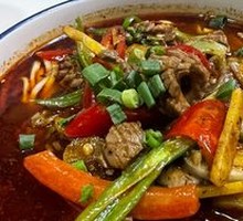 Crispy Pig Intestine Noodles