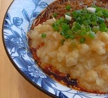 Spicy Broad Noodles with Pea Paste