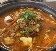 Korean Beef Brisket Pot