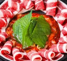 Octopus and Beef Hot Pot