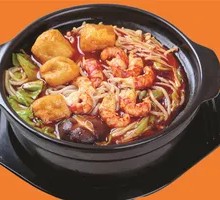 Braised Shrimp with Rice Noodles in Abalone Sauce