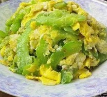 Bitter Melon with Eggs