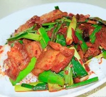 Twice-Cooked Pork with Rice