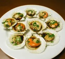 Steamed Scallops
