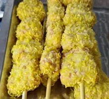 Roasted Rice-Scented Chicken Pieces