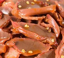 Tripe from the stomach of cattle